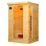 <p>Infrared sauna for two persons. Power 2000 W
