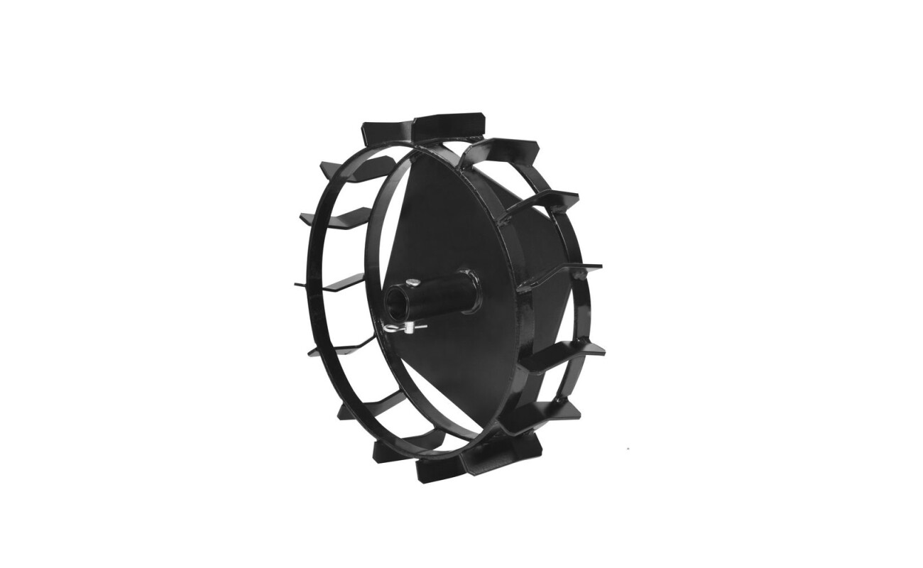 Iron wheels for use with a&nbsp;plough or a digger for HECHT 785