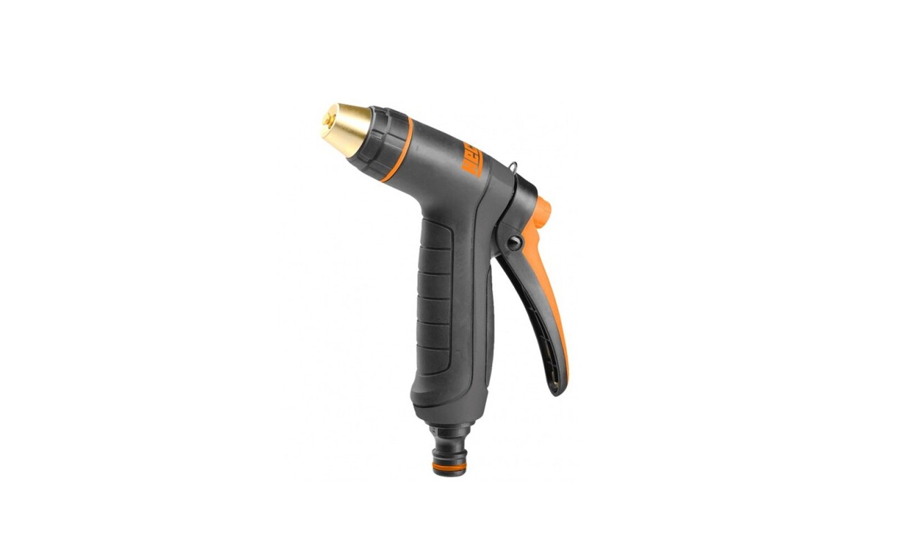 Irrigation gun The universal irrigation gun is equipped with an attachment with 2 nozzles