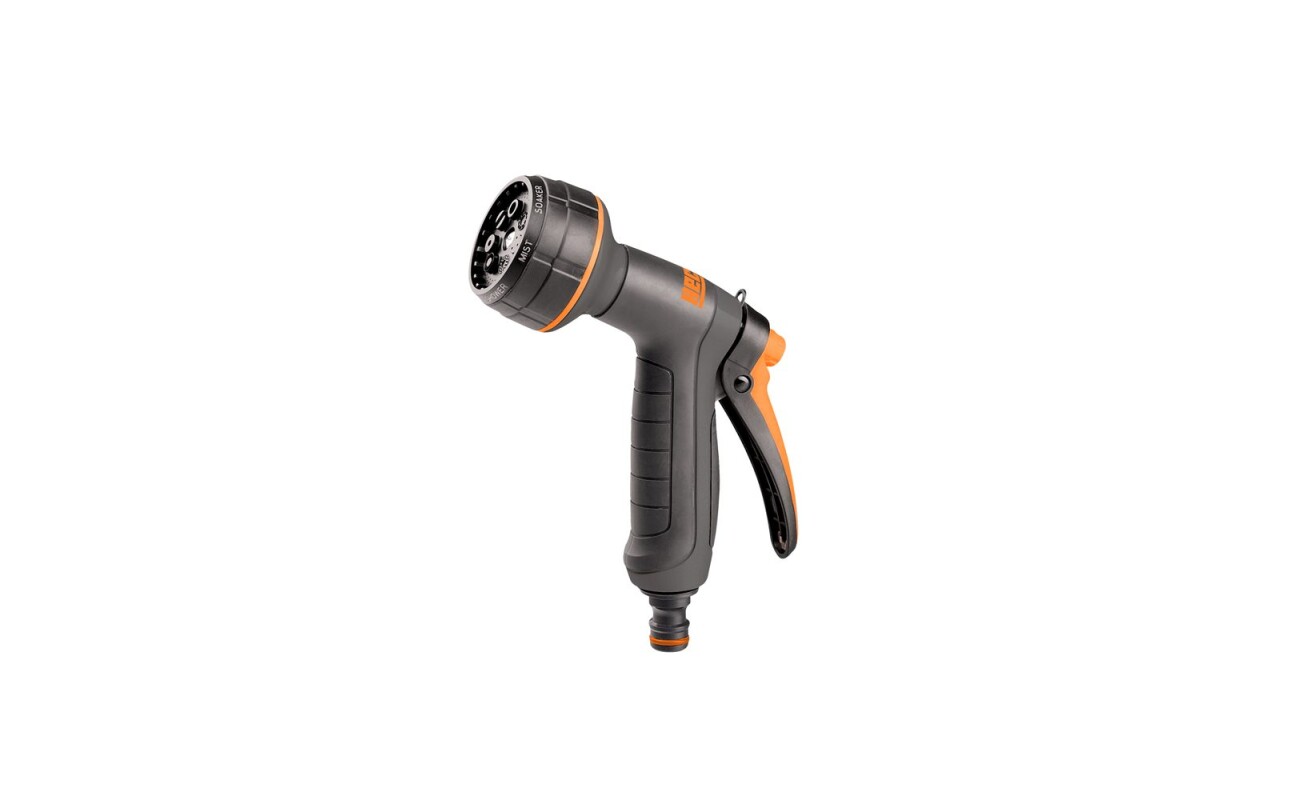Universal irrigation gun Universal irrigation gun. Thanks to the practical control