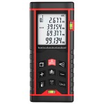 <p>Laser distance measurer with a measuring range of 0.05-50 m. Basic and advanced measurement with area