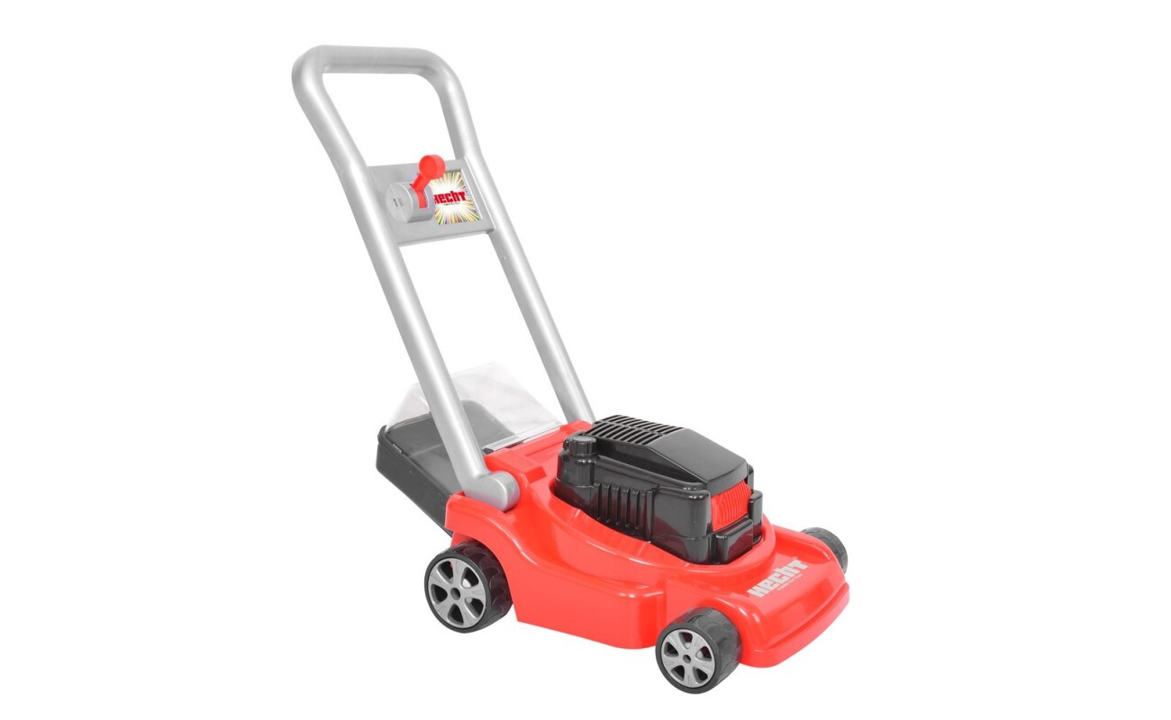 Children´s lawn mower HECHT with simulation of grass mowing.