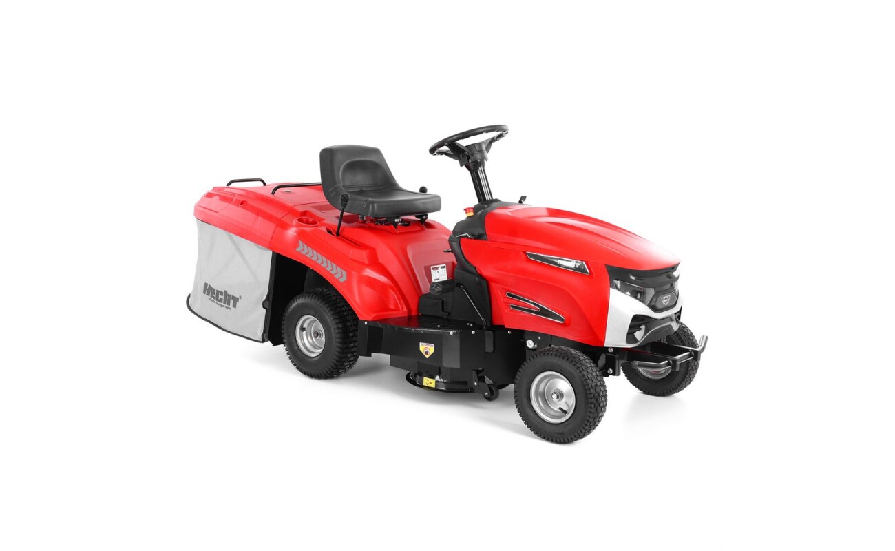 Garden tractor with 69 cm working width. 224 cc engine with a rated power of 6.8 HP. Basket capacity 220 l.