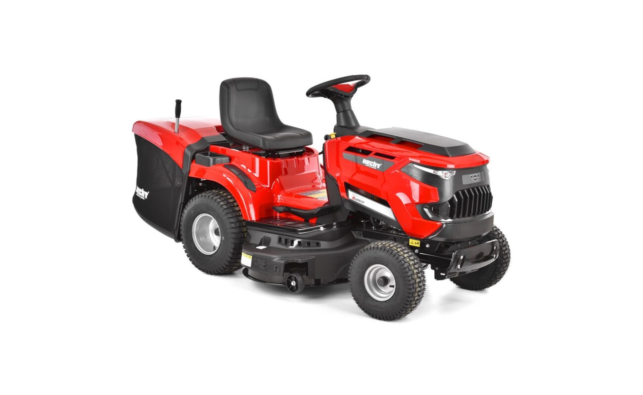 Garden tractor with 92 cm working width. 452 cc engine with a rated power of 9.2 kW. Basket capacity 245 l.