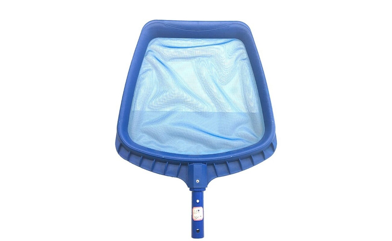 Leaf skimmer for surface-collecting debris.