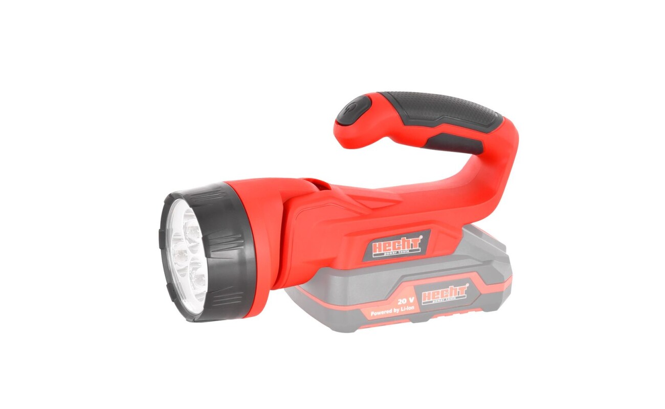 LED flashlight with three 3 W diodes.