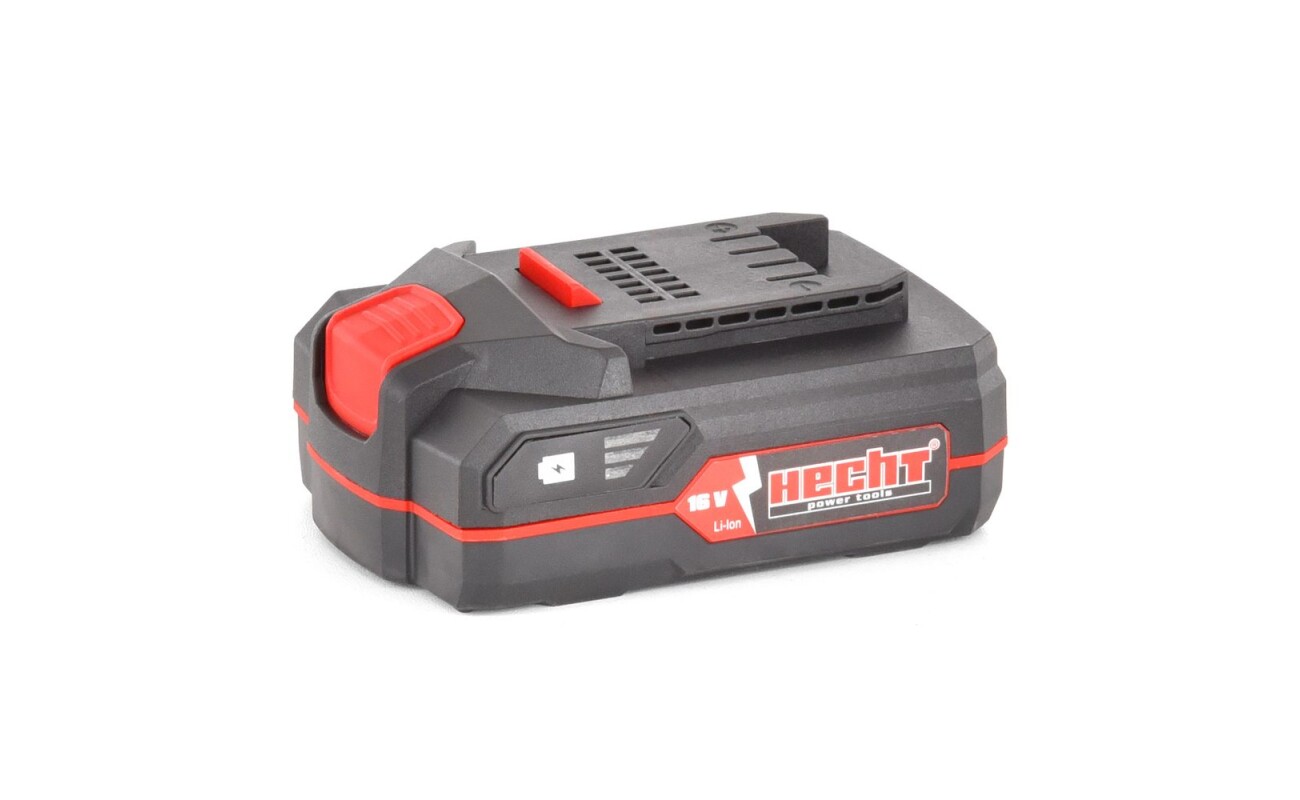 Li-ion battery 16 V with a capacity of 1.5 Ah. Designed for HECHT 1245.