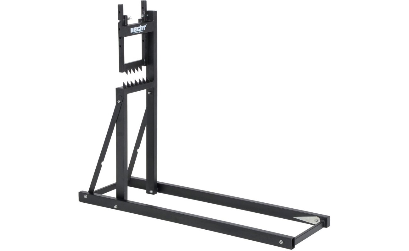 Self-locking goat - holder for wood cutting. It allows wood to cut from 24 mm to 230 mm in diameter. Load capacity is 100 kg.