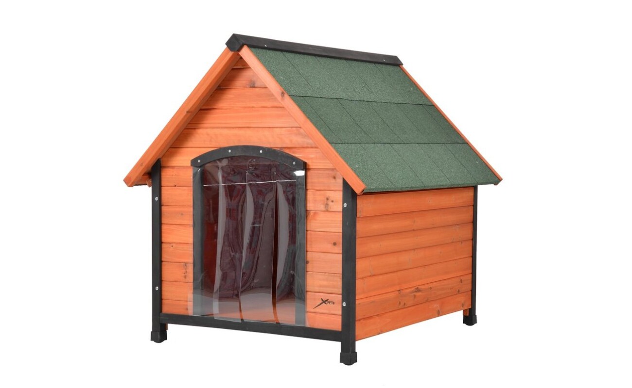Favorite doghouse with circulation for aeration of the space