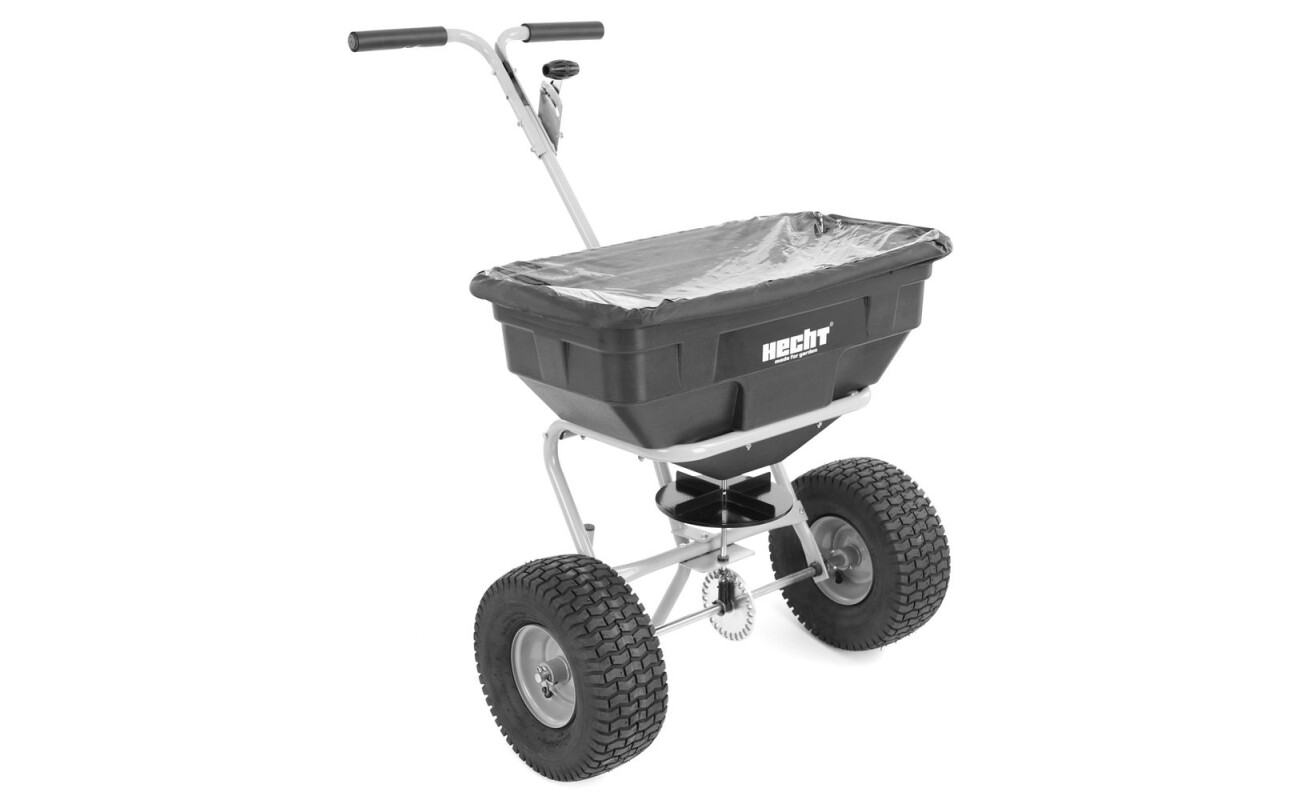 Manual spreader with tank volume of 60 litres. Designed for distribution of tertilizers and seeds