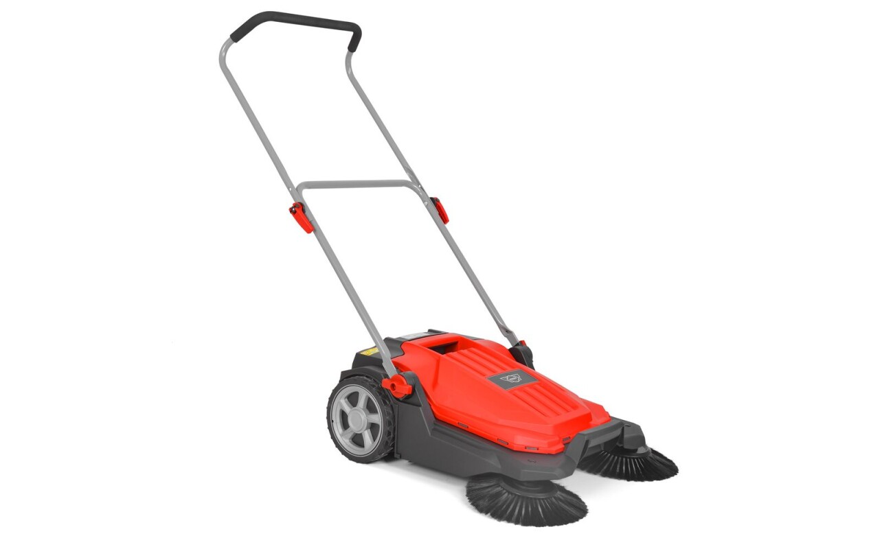 Mechanical sweeper with two brushes. Working width 65 cm