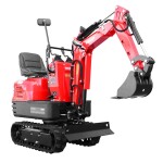 <p>The HECHT 2710 mini excavator is equipped with a 4-stroke OHV engine with a displacement of 306 cm³