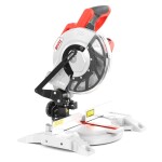 <p>Miter saw with laser for precise cutting. Power 1400 W. Wheel diameter 210 mm. Weight 7