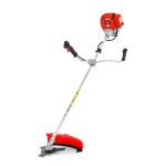 <p>Motor brushcutter with a width of 42 cm. Four-stroke engine with a capacity of 42.5 cm3. Semi-automatic string unwinding. Ergonomic Bike handles. Power 1.6 HP.</p>