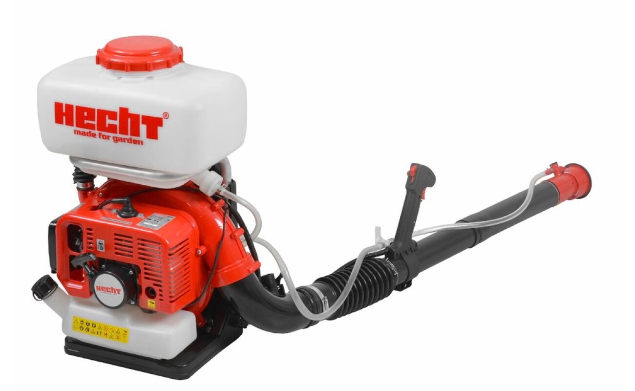 Rear-mounted motor dehumidifier with 14 l tank and a range of up to 16 m. Motor power 1