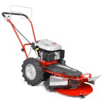 <p>Self propelled. Height 35 mm. Engine HECHT OHV. Max.torque 10 Nm. Displacement 173 cm3. Chassis steel. Working width 60 cm. Wheels 16x3