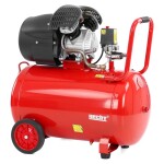 <p>Electric two-cylinder oil compressor. Power input of 2200W. Max. pressure 8 bar. Large 100 litres air tank.</p>