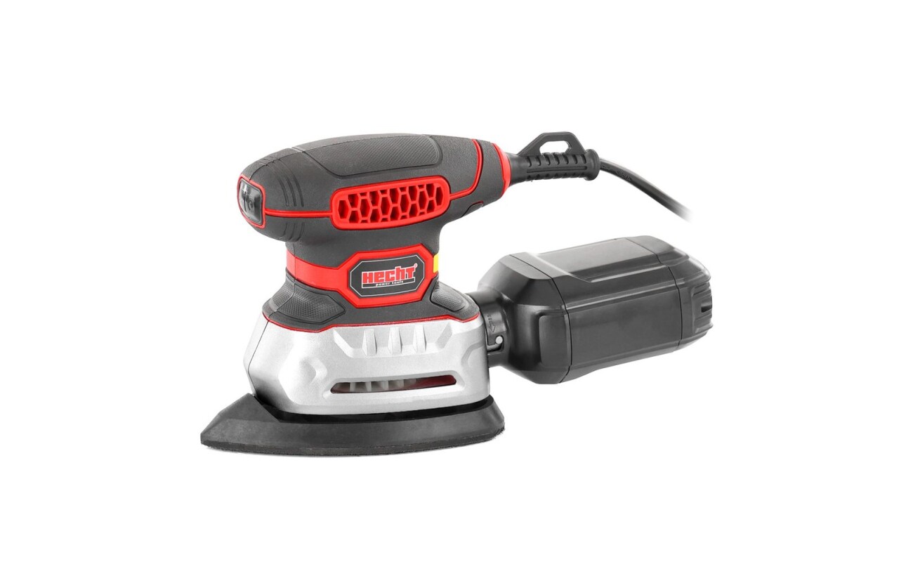 The HECHT 1766 orbital sander with 200W power is ideal for sanding wood