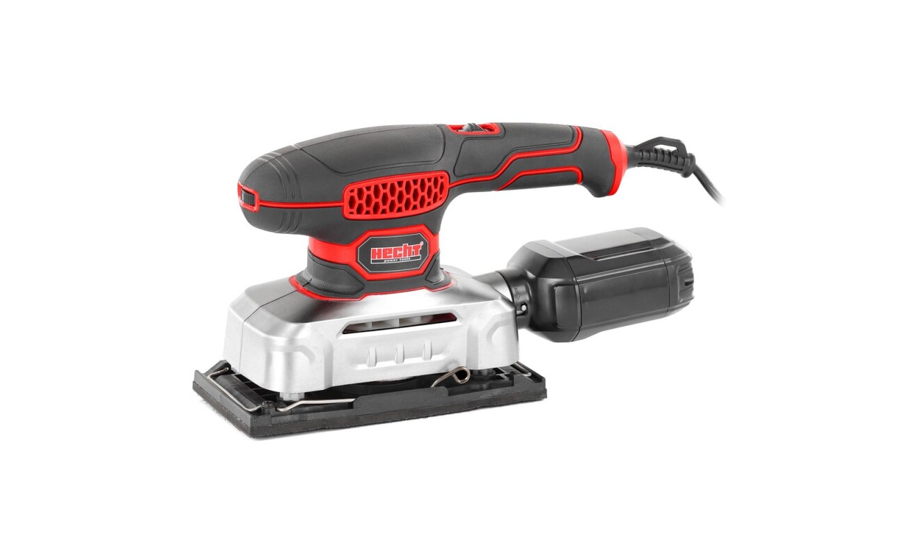 The HECHT 1767 orbital sander with 220W power is ideal for sanding wood