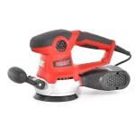 <p>Orbital sander HECHT 1764 with power input 450W. Includes sandpaper and plastic dust container.</p>