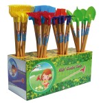 <p>Collection of garden tools for children 6&nbsp;types. Tool lenght 89 cm. Lacquered wood handle. High quality phthalate free plastic. Certification CE