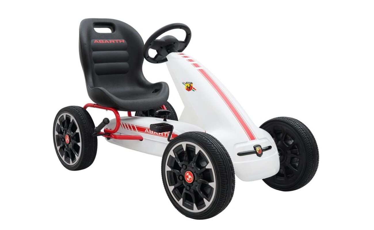 High quality construction in modern design. Hand brake. Ergonomic adjustable seat. Tires made from softened rubber plastic (EVA).