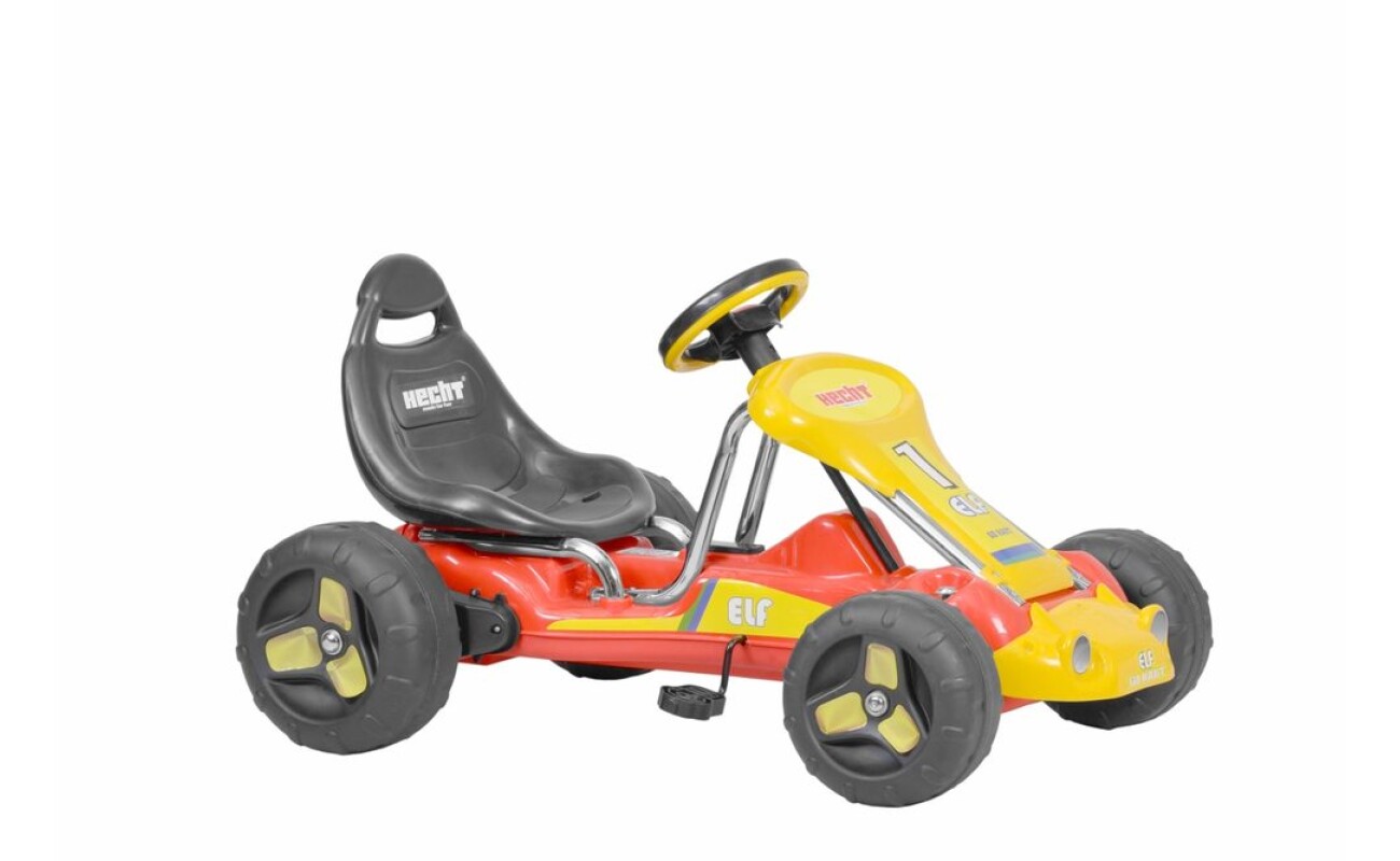 Well built pedal kart for kids in a modern color design. Recommended age 3 - 6 years.