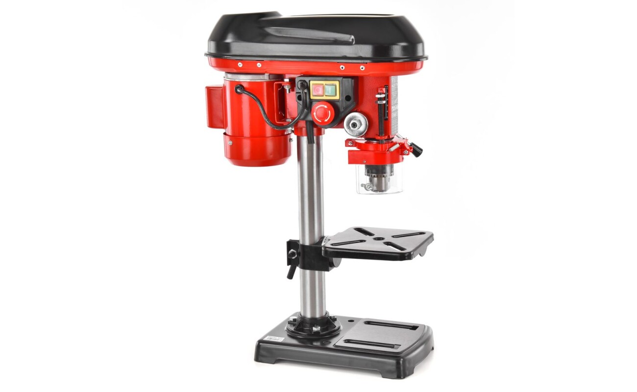 Bench column drill. Power consumption 550 W.