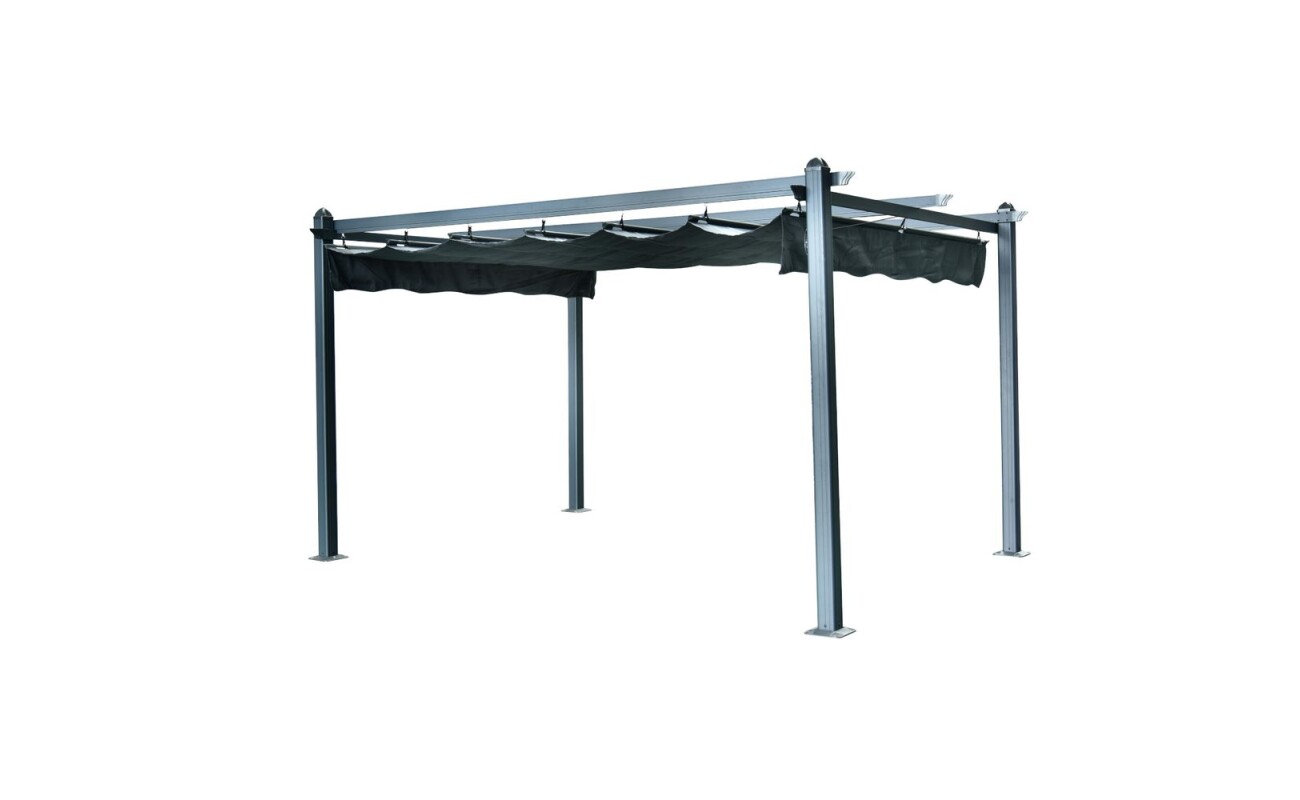 Luxury garden pergola. Durable aluminium construction