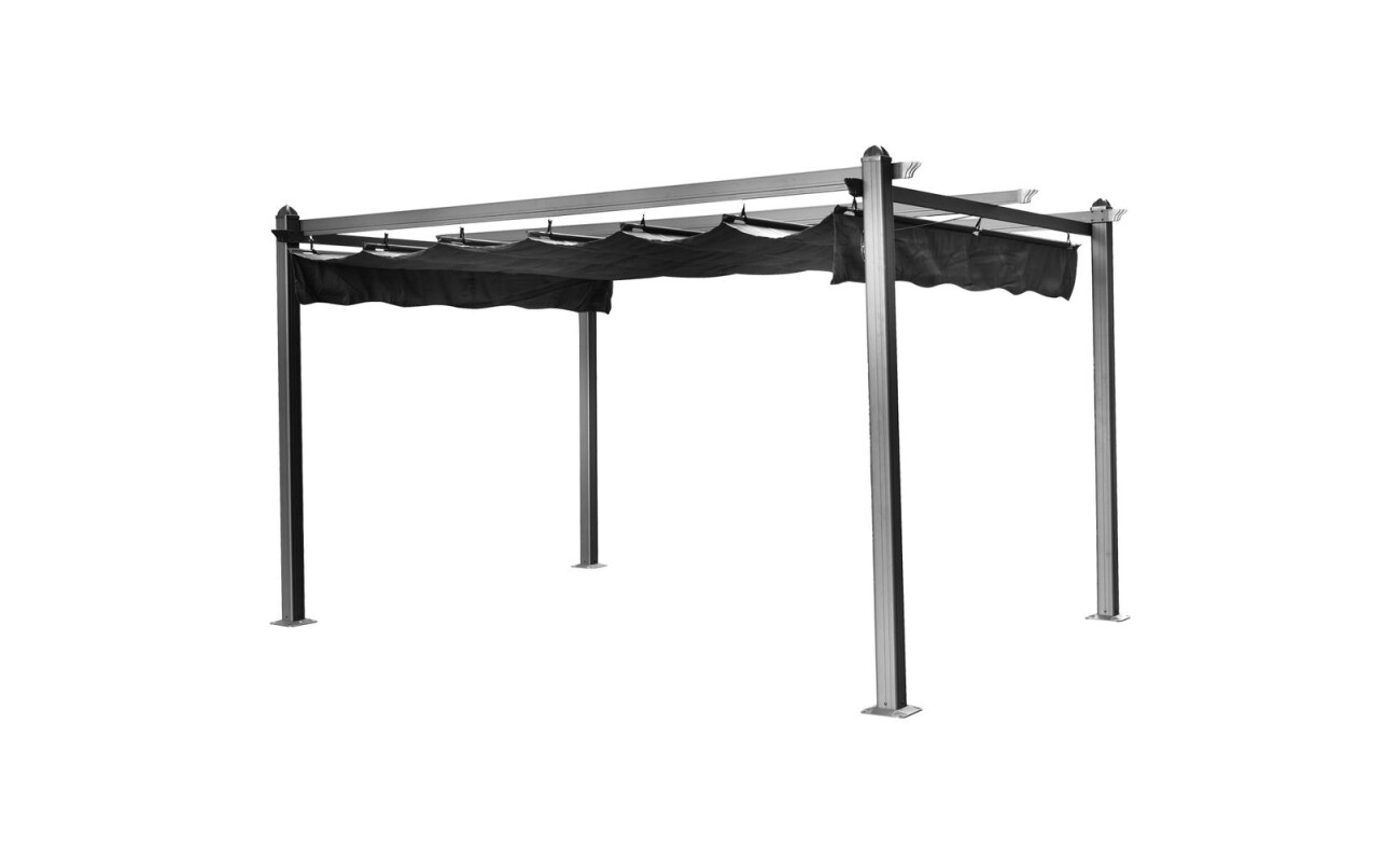 Luxury garden pergola. Durable aluminium construction