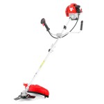 <p>Powerful petrol brush cutter with a blade cutting width of 25.5 cm and string cutting width of 44 cm. Divisible shaft. 52 cm<sup>3</sup> engine with a rated power of 2.2 kW. Semi-automatic string feed. Ergonomic bike-type handles. Weight 9.7 kg.</p>