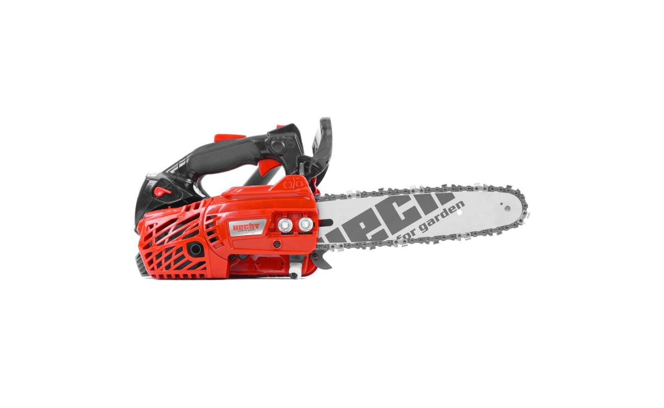 Petrol chainsaw with 25 cm guide bar length. Engine with 25.4 cm³ displacement and 1 kW power output. Weight 3 kg.