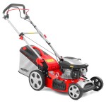 <p>Self-propelled petrol lawn mower HECHT 543 SXW with DUCAR 4-stroke engine