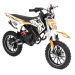 <p>Petrol motorcycle with 4-stroke 57 cm³ engine delivering 1.5 HP. Maximum speed 34 km/h.</p>