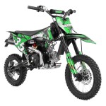 <p>Petrol motorcycle with four-stroke 125 cm³ engine with 8.1 HP. Max speed 70 km/h.</p>