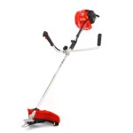 <p>Petrol powered brushcutter equipped with metal blade/string head.&nbsp;Powered by 2&nbsp;stroke 43 cm3&nbsp;engine. Package also contains a&nbsp;strap