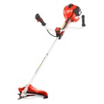 <p>Petrol powered brushcutter equipped with metal blade/string head.&nbsp;Powered by 2&nbsp;stroke 53 cm3&nbsp;engine. Cutting width 43 cm. Package also contains a&nbsp;strap