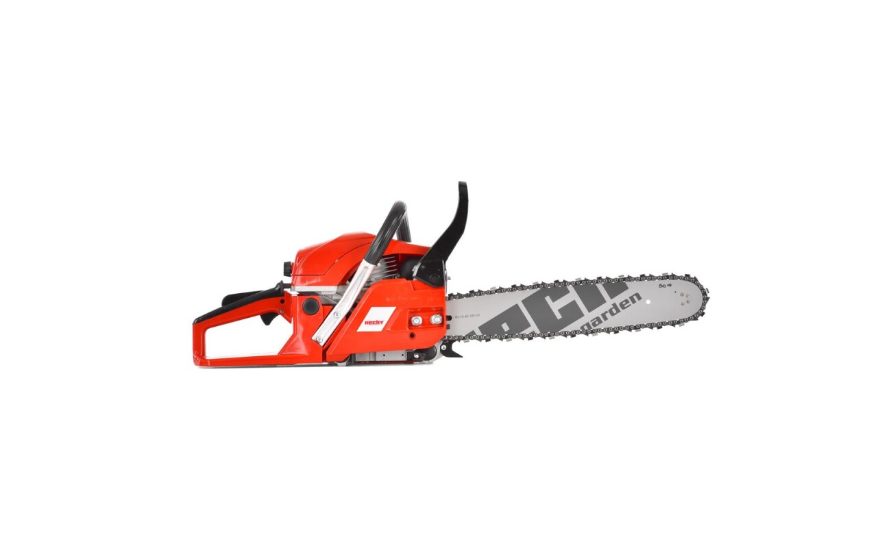 Chainsaw with 40 cm bar length. 50 cc engine with a rated power of 2.6 HP. Chain 25Q66E.