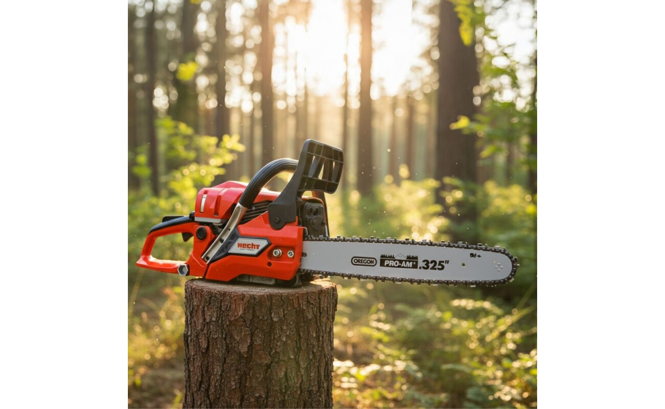 4 HP. Length of the bar: 40 cm. Weight: 5