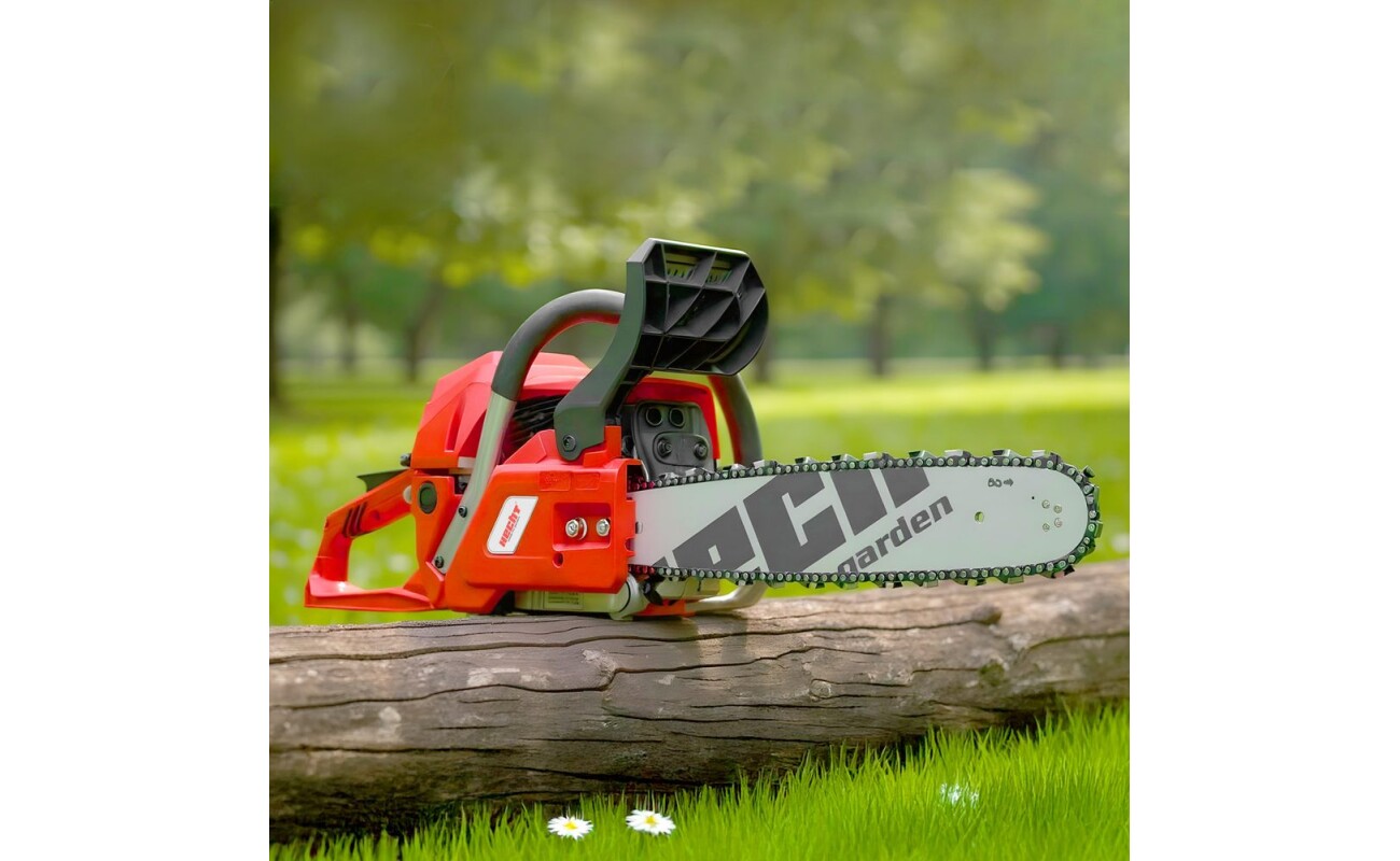 7 HP. Bar length 40 cm. Weight 5
