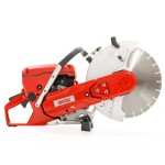 <p>Petrol concrete breaker. Water connection for cooling the blade. Wheel diameter 350 mm. Robust plastic transport box included.</p>