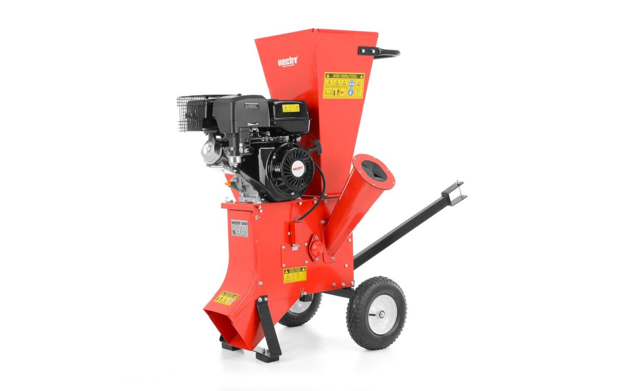 Garden shredder efficient and fast working. Easy transport.