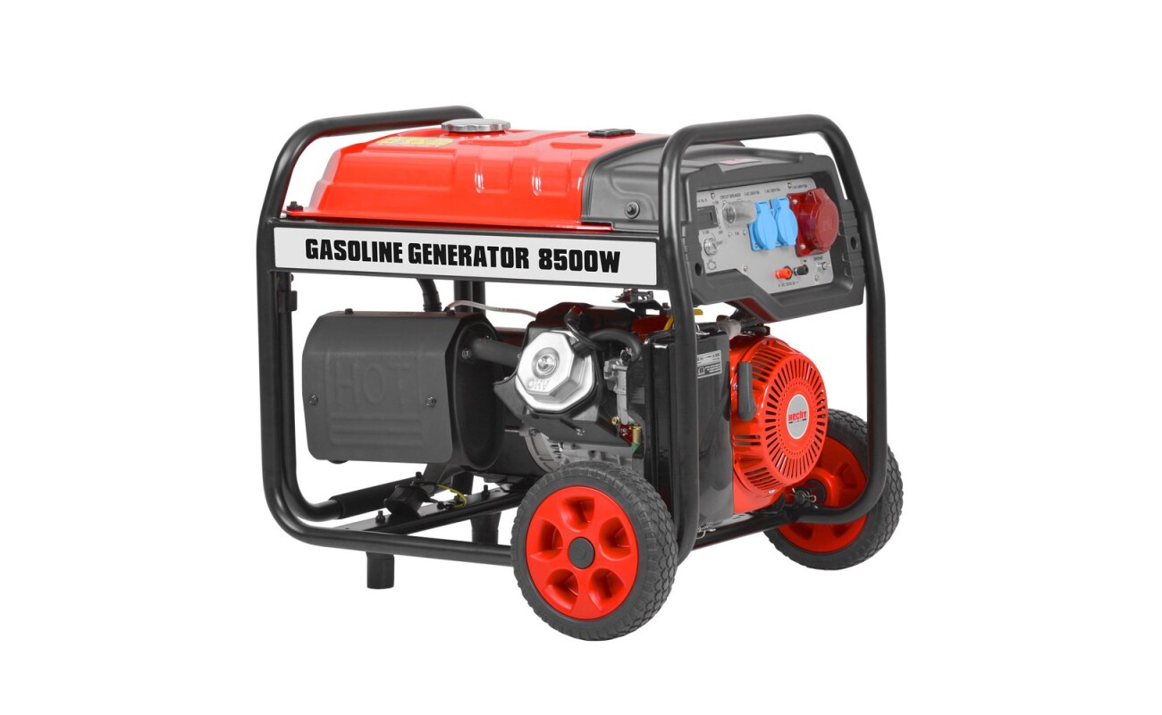Three-phase power plant. Maximum output 8500 W