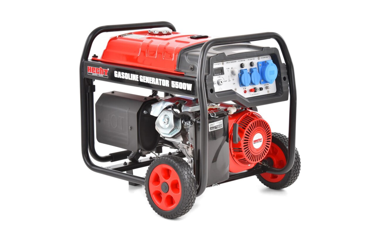 Petrol powered electricity generator&nbsp;&nbsp;with power output of 13 HP. Stable power 5000 W