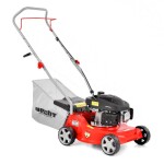 <p>Petrol lawn mower. Working width: 41 cm. Engine displacement: 80 ccm. Collecting box: 45 l.</p>