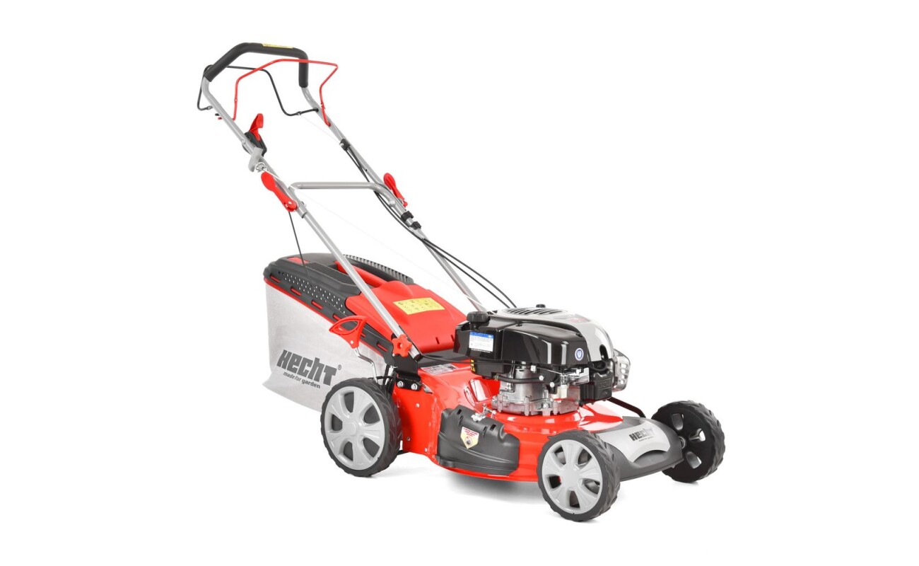 Petrol lawnmower. Working width: 51 cm. Engine capacity: 163 cm3. Engine power: 2