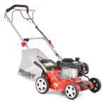 <p>Petrol lawn mower with self propelled system is equipped with Briggs&Stratton engine