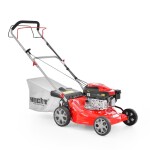 <p>Motor lawn mower with self-propelled system. Working width: 46 cm. Engine capacity: 144 cm3. Engine power: 2.5 kW. Basket capacity 60 l. Max. recommended area: 1000 m2.</p>