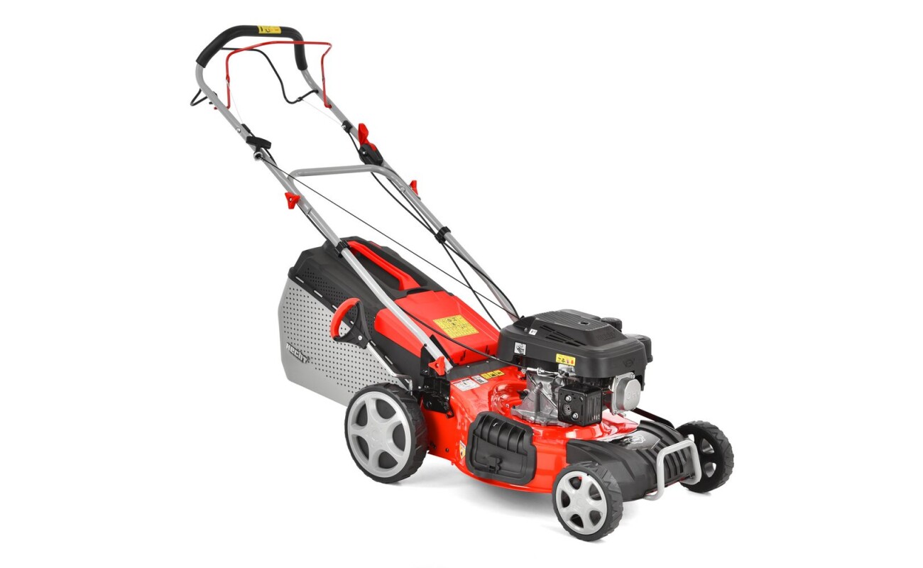 HECHT 547 SWR is a well-equipped mower with a reach of 46 cm