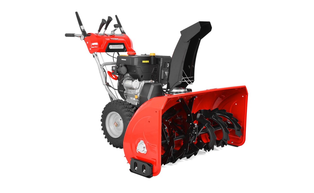 HECHT 9542 SQ – 2 stage self-propelled petrol snowblower. Engine Hecht OHV
